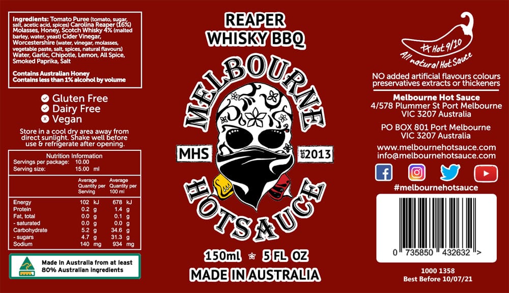 Reaper Whisky BBQ
