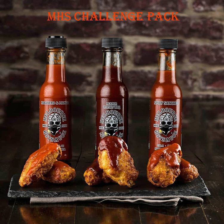 MHS Challenge Pack - Melbourne Hot Sauce